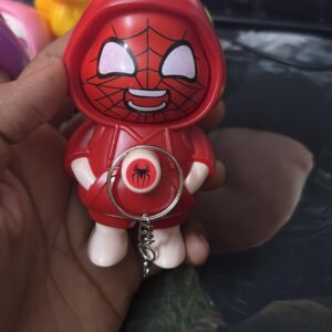 Spider Man Rotating Keychain